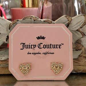 Juicy Couture Heart Earrings